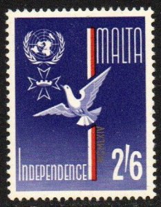 Malta Sc #307 Mint Hinged