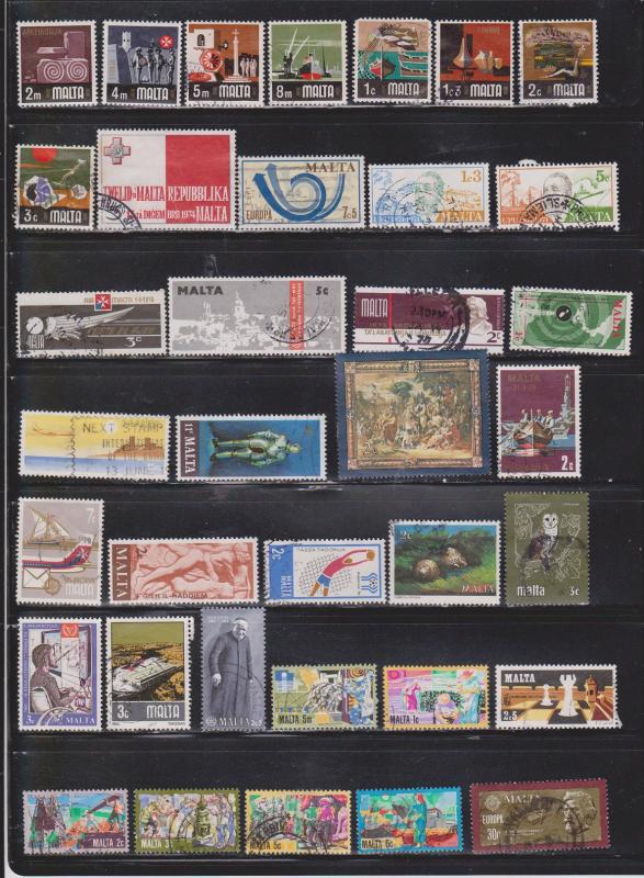 MALTA - Collection Of Mostly Used Stamps - Good Value