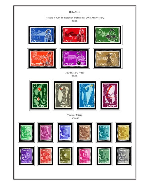 Stamp album collection ' Poster by PhotoStock-Israel