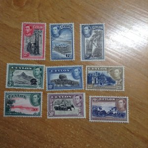 Ceylon   # 278-87  MH