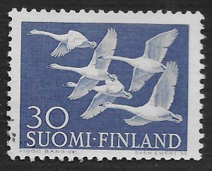 Finland #344 30m Birds - Whooper Swans