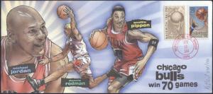 Chicago Bulls - 70 Wins Bevil Cover