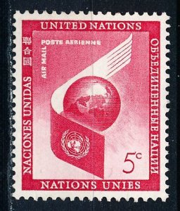 United Nations - New York #C6 Single Unused