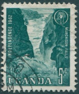 Uganda 1963 SG99 5c Murchison Falls FU