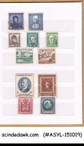 COLLECTION OF CHILE STAMPS IN SMALL STOCK BOOK - 120 STAMPS