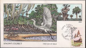 Set of 50 Collins Hand Painted FDCs for the 1987 North American Wildlife Issue
