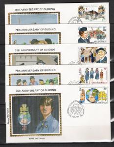 Isle Of Man #276 FDC Anniversary of Girl Guides