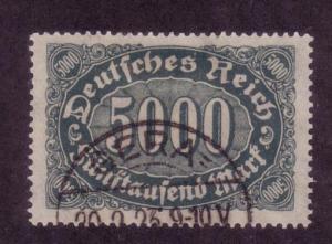 Germany Sc.# 208 - Mi.# 256d  Mi. CV $200.00