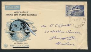 1958 First Round the World Flight Cover  AAMC 1386 SPECIAL - please read deta...