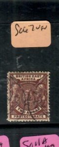 BRITISH EAST AFRICA (P0609B)  QV  LION  2A   SG 67    VFU 