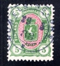 Finland #36   VF,  Used, Excellent Color, CV $500.00 ....  1990029