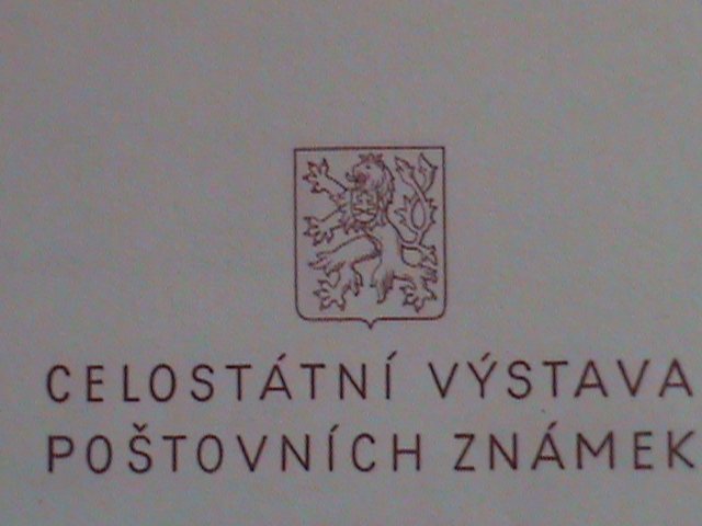 ​CEZCHOSLOVAKIA STAMP:1946 BRNO NATIONAL STAMP SHOW- OLD TOWN- IMPERF: MNH S/S