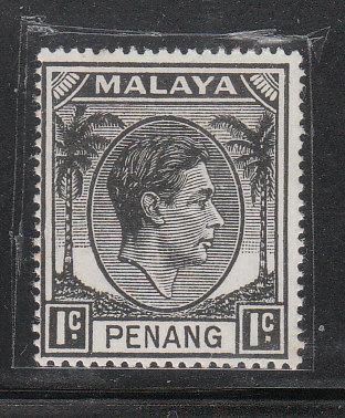 Malaya Penang 1949 Sc 3 1c MLH