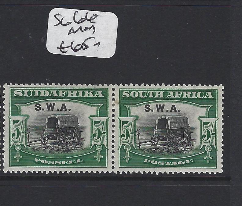 SOUTH WEST AFRICA (P0906B)  SWA OVPT ON SA     5/-    SG 66    MOG