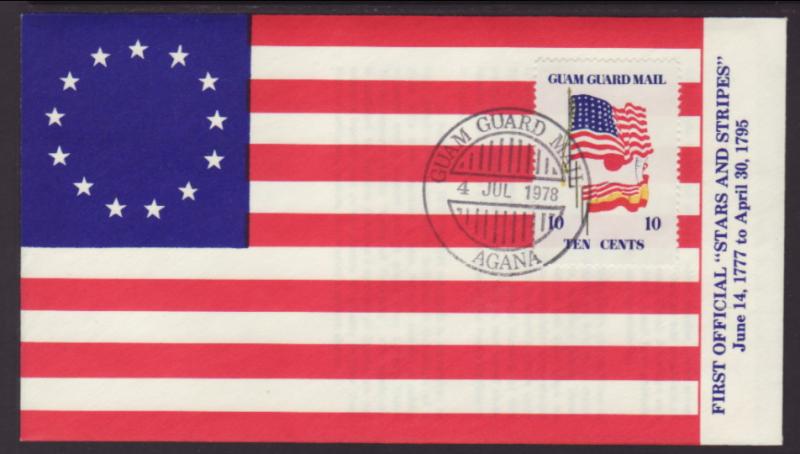  US Guam Guard Mail 1978 Cover