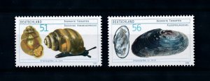 [99829] Germany 2002 Marine life sea shell Snail  MNH