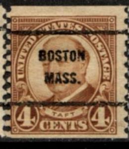 US Stamp #687x61 - William H. Taft - Regular Issue 1930-32 Coil Precancel