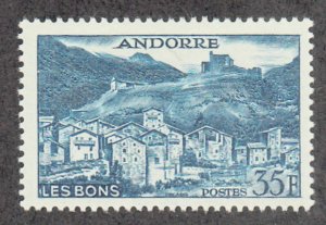 Andorra-French - 1957 - SC 137 - VLH