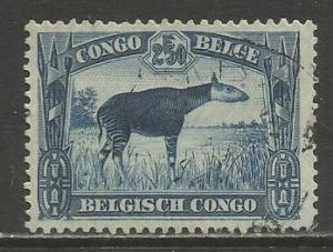Belgian Congo   #151  Used  (1937)  c.v. $0.30