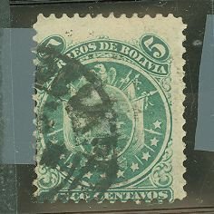 Bolivia #15 Used Single