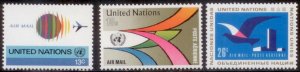 United Nations 1974 SC# C19-21 MNH-OG E124