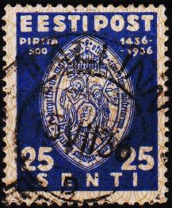 Estonia.1936 25s S.G.129 Fine Used