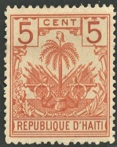 HAITI - SC #35 - UNUSED MINT HINGED - 1892 - Item HAITI036