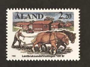 Aland Islands 1988 #30, MNH, CV $2.25