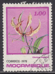 Mozambique 593 Gloriosa Superba 1978