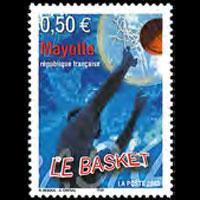 MAYOTTE 2003 - Scott# 192 Basketball Set of 1 NH