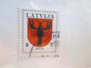 Latvia #364d  used  2020 SCV = $0.25