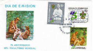 Dominican Republic 1982 Sc C359-61 FDC 1