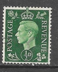 Great Britain 235: 1/2d King George VI, used, F-VF