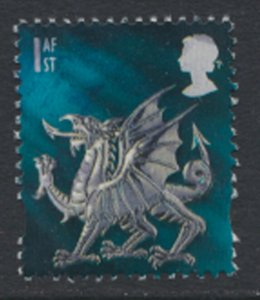 Wales  GB  1st Dragon   SG W84  Used    SC#  14  see details