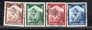 GERMANY SC# 448-51 FVF/U