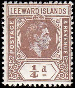 Leeward Islands Scott 103 George VI MH