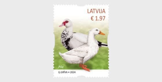 Latvia / Letland - Postfris/MNH - Complete set Pets 2024
