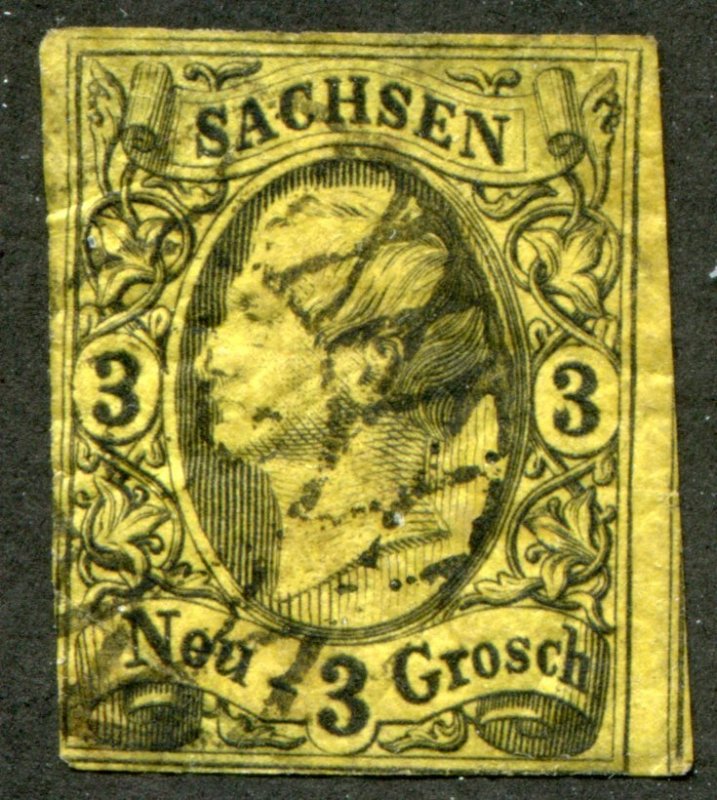 Saxony    SC.# 12 used