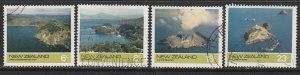 1974 New Zealand - Sc 563-566 - used VF - 4 singles - Offshore Islands