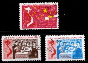 North Viet Nam Scott 816-818 Used set