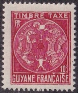 French Guiana #J22 Mint
