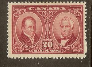 Canada, Scott #148, 20c Baldwin and Lafontaine, MH