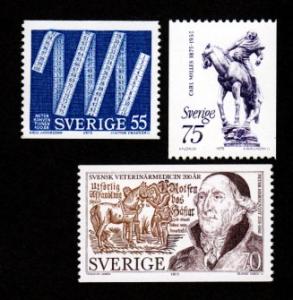 Sweden # 1121-1123 Mint!