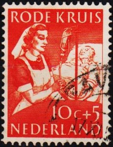 Netherlands. 1953 10c+5c S.G.772 Fine Used