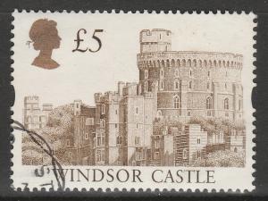GB 1992 Castles £5 Used SG#1614 S1130