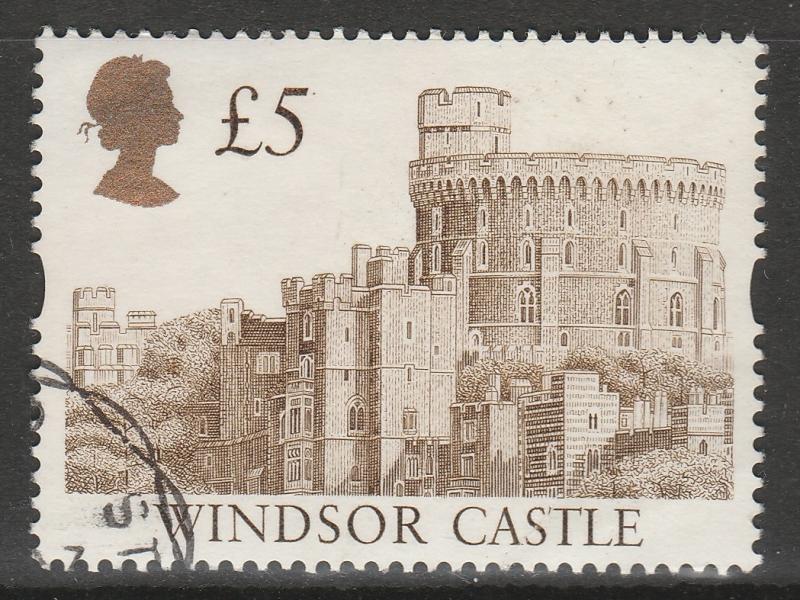 GB 1992 Castles £5 Used SG#1614 S1130