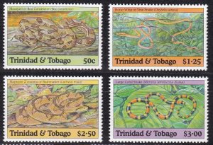 Trinidad & Tobago, Fauna, Reptiles, Snakes MNH / 1994