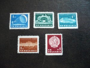 Stamps - Bulgaria - Scott# 1253-1257 - Used Set of 5 Stamps