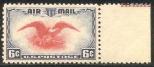 U.S. #C23c UNIQUE Mint NH XF/SUP w/ Cert - 1938 Ultra & Carmine