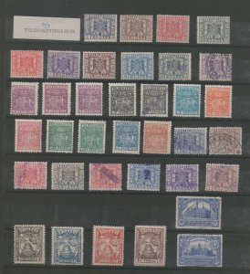 Spain 1936-39 civil war Selected Lot 36 stamps